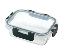 10 paquets de 30 oz en verre borosilicaté hermétique pour la préparation des repas couvercles en bambou sans BPA chauffants écologiques pour le stockage des aliments