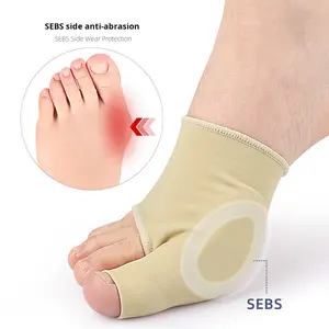 Corrector de Hallux Valgus para el Dedo Gordo del Pie, Protector de Juanetes, Funda de Hueso, Transpirable, Acolchado, Suave, Lycra+SEBS, Unisex - Product Image 3
