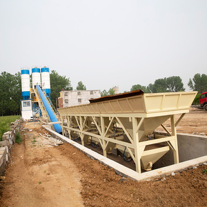 Planta Mezcladora de Concreto HZS60 con Mezclador Horizontal de Doble Eje, Motor y Sistema de Control Centralizado para Mezcla de Concreto - Product Image 6