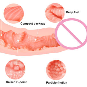 Pene manica ingrandita con figa vera Vagina per gli uomini masturbatore giocattoli <span class=keywords><strong>Gay</strong></span> sesso cinese <span class=keywords><strong>Gay</strong></span> miglior <span class=keywords><strong>Video</strong></span> maschile - Product Image 3