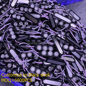 وامض عشوائي smd 2835 <span class=keywords><strong>led</strong></span> <span class=keywords><strong>RGB</strong></span> وحدة ، بكسل 12V IC داخل 7520 IP65 3 المصابيح صندوق إعلانات LST اللمعان الصمام وحدة - Product Image 6