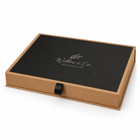 Boîte cadeau personnalisée pour la photographie de mariage avec écran LCD intégré, album photo, emballage USB pour la livraison aux clients photographes
