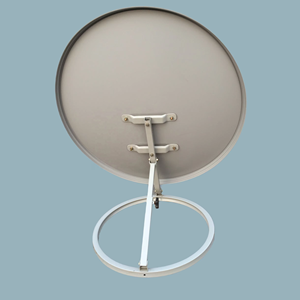 Antena Parabólica de Montaje en Suelo de Banda Ku de 75 cm, 10.7-12.75 GHz, Ganancia de 38.52 dB, Acero Antioxidante para Exteriores con Más de 10 Años de Durabilidad - Product Image 1