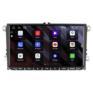 Nouvel Arrivage Autoradio Android 64 Go avec CarPlay Sans Fil, Aide au Recul et Amplificateur pour <span class=keywords><strong>VW</strong></span> Golf Polo Passat Jetta, Unité Centrale GPS - Product Image 1