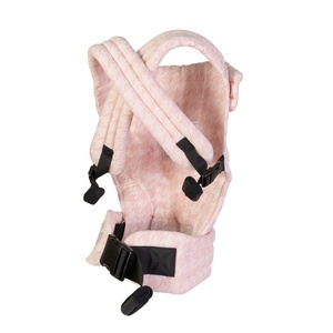 Nuovo <span class=keywords><strong>Marsupio</strong></span> Porta Bebè Rosa in Cotone e Lino con Borsa Porta Bebè Staccabile - Product Image 2
