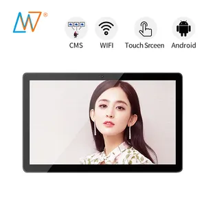 19 inch wide lcd pcap touch screen advertising display monitor android in shenzhen