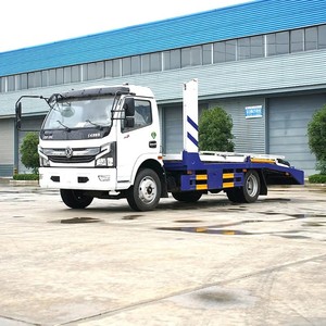 Hot Sale Dongfeng 4x2 Double Deck Car Carrier Truck 2 Seats Auto Vehicle Transport Truck - Product Image 1