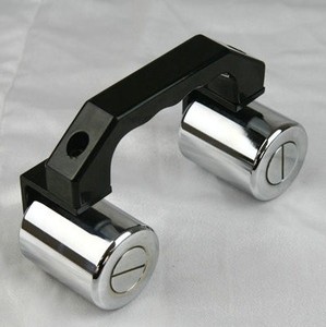 Herramientas de construcción de suelo de plástico PVC, rollo de prensa de dos ruedas, mango compacto <span class=keywords><strong>para</strong></span> suelo deportivo, Material de hierro fundido - Product Image 3