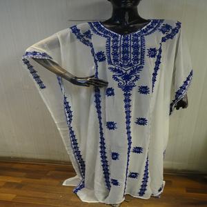 Las mujeres Abaya bordado vestido musulmán - Product Image 6