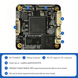<span class=keywords><strong>2K</strong></span> imx664 1/1.8 "CMOS Cảm Biến Siêu Ánh Sao Toàn Cầu Màn Trập Máy Ảnh Mô-đun 1T Thẻ SD Lưu Trữ 30FPS IP Mạng Analog Đầu Ra AI - Product Image 4