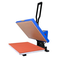 Presse à chaud manuelle haute pression 40x60cm pour sublimation de t-shirts, vente en gros d'usine XY-004