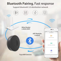 Control Remoto IR RF WiFi Tuya en Stock, Hub de Hogar Inteligente de 2.4GHz con Control por Voz y Aplicación para TV, Aire Acondicionado, Ventilador y Dispositivos de 315/433MHz