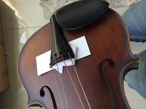 Flamed Violin <span class=keywords><strong>Fiddle</strong></span> With Case, Trang Phục Violin Nhạc Viện (VM145M) - Product Image 6