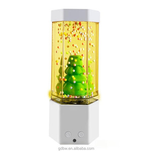 Noel Ağacı Işıkları Modern Küçük Premium Kalıcı Parıldayan Renk Değiştiren Elektrikli Lamba Noel Ağaçları Lav Gece Lambası - Product Image 1