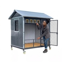 Cage à pigeons voyageurs extra-large en acier galvanisé, lavable, pour l'élevage en extérieur, résistante aux intempéries, vente en gros
