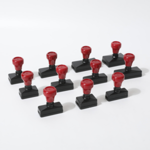 Boîtier <span class=keywords><strong>de</strong></span> tampon flash en plastique rectangulaire CB Series Atomic Stamp Shell compatible avec tampons en mousse photosensible rechargeables pour usage bureautique - Product Image 1
