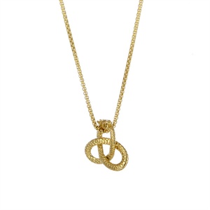 Collier pendentif dragon anime en acier inoxydable doré chinois avec chaîne à maillons pour homme - Cadeau d'anniversaire et de mariage - Product Image 4