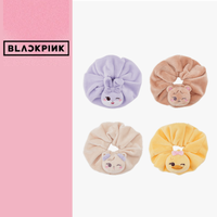 KPOP BLACK PINK DEADLINETOUR CHARACTER LIGHT STICK PLUSH SCRUNCHIE Officiel Mignon Élastique à Cheveux Groupe de Filles Coréennes Cadeau Fans Merchandise
