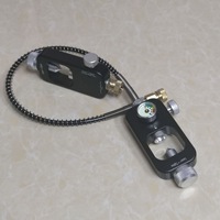 Vente en gros AISUKY 1,0 L Aluminium portable pour réservoir Mini bouteille d'oxygène pour la plongée Valve et adaptateur 8 mm 40MPA