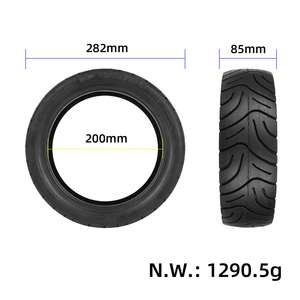 Pneu tubeless de 11 pouces 75/65-8 pour scooter électrique, vélo, pneu tubeless sous vide, antidérapant, résistant à l'usure, en caoutchouc - Product Image 2