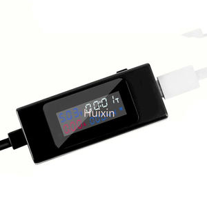 DC Typ-C Tester 4-30V Spannungsmesser KWS-065C Amperemeter Digitaler Monitor Abschaltleistungsanzeige Bankladegerät 2-Wege-Tester - Product Image 1