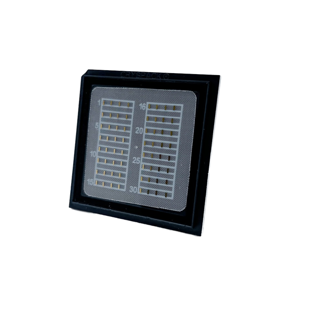 High Power 2W 808nm Diode Single Emitter CW Laser Chip with 2.2A Operating Current 4mm Cavity Length 1.75V Operating Voltage