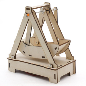 Barco Pirata 1, Kit de Ciencia de Madera para Niños de 7 a 9 Años, Ensamblaje Manual, Juguete Educativo, Modelo - Product Image 2