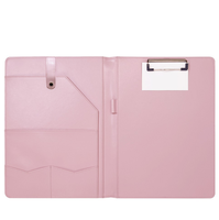 Porte-documents en cuir rose personnalisé de haute qualité – Nouveauté très prisée