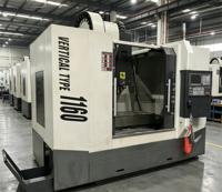 Centre d'usinage vertical CNC 3/5 axes VMC1160 neuf de Chine, haute précision, GSK BT50 150mm, moyenne capacité