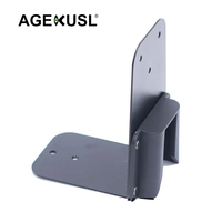 AGEKUSL Support avant de vélo en alliage d'aluminium pour Brompton 3Sixty Porte-vélo pliable Panier avant pour le transport