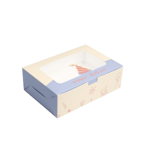 Caja <span class=keywords><strong>de</strong></span> Embalaje Personalizada para <span class=keywords><strong>Postres</strong></span>, Pasteles, Pan y Tartas, con Ventana Transparente, <span class=keywords><strong>de</strong></span> Alta Calidad, para Panadería y <span class=keywords><strong>Postres</strong></span> <span class=keywords><strong>de</strong></span> Chocolate - Product Image 6