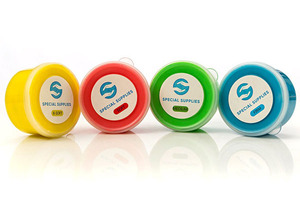 4 gói tay tập thể dục trị liệu Putty 3oz, màu sắc mã hóa khác nhau resistances tay ngón tay và sức mạnh tập thể dục phục hồi chức năng Kit - Product Image 2