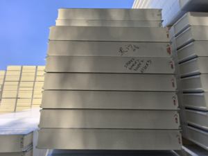 Panneau sandwich PU/PIR sans joint, panneau d'isolation thermique hermétique pour chambre froide basse température et stockage frigorifique - Product Image 4