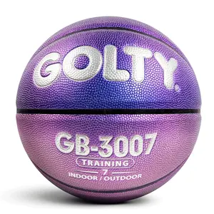 PU-Leder qualität Offizielle benutzer definierte Logo Größe 5 7 9 Basketball GG7X Golty BG4500