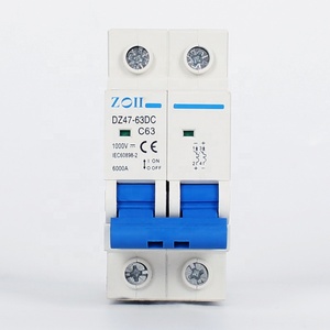 Muestra gratis buen precio 2P <span class=keywords><strong>DC</strong></span> 1000V Solar Mini Disyuntor 10A 16A 20A 25A <span class=keywords><strong>32A</strong></span> 40A 50A 63A <span class=keywords><strong>DC</strong></span> MCB para uso del sistema de energía solar - Product Image 4