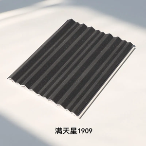 170x14mm montagne formes différentes tailles triangles intérieur décoratif bois plastique Composite panneau mural cannelé - Product Image 4