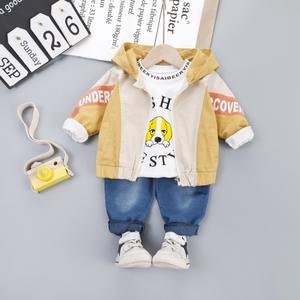 Ropa Infantil de Alta Calidad al por Mayor, Conjuntos de Ropa de Estilo Nuevo, Sudaderas con Capucha de Dibujos Animados para Niños y Jeans para Niños - Product Image 6