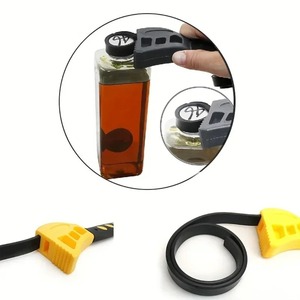 Ayarlanabilir Anahtar Seti Çapı 6 inç ve 8 inç, Yağ Filtresi Anahtarı, Kavanoz Açacağı, 2'li Paket Kauçuk Kayışlı Anahtar - Product Image 4