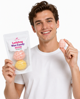 OEM ODM 80g Bonbons en cire au design d'insectes 3D, remplis de sirop, confiserie liquide fantaisie en vrac, friandises pour fêtes d'enfants, qualité alimentaire