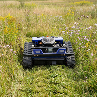 Nouveaux produits phares : tondeuses à gazon robotisées sans fil 550 mm mini 7HP avec télécommande pour vergers