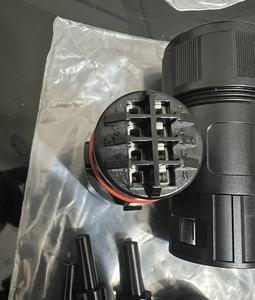 ขั้วต่อแบบวงกลม <span class=keywords><strong>SUN2000</strong></span> CT75A-8T-02 14210053-002 8pin ขั้วต่อแบบตรงตัวผู้กันน้ำได้ตลอด24 ~ 16AWG RS485อินเวอร์เตอร์พลังงานแสงอาทิตย์ - Product Image 3