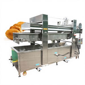 <span class=keywords><strong>Friteuse</strong></span> électrique <span class=keywords><strong>continue</strong></span>, appareil industriel pour la cuisson des frites et du poulet - Product Image 1