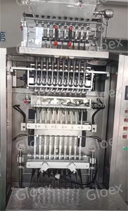 小企業機のアイデアシュガースティック包装用マルチレーンスティック包装機白グラニュー糖用 - Product Image 6