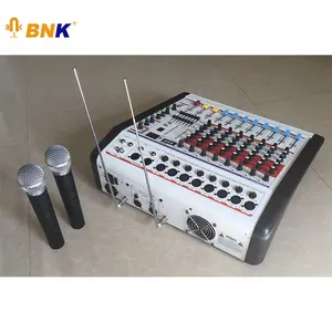 Prezzo di fabbrica karaoke sistema audio potenza amplificatore mixer 12 canali M-1200