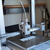 Imprimante 3D FDM PLA industrielle entièrement automatique Bambi Lab A1, haute vitesse, multicolores, auto-nivelante, nouvelle, garantie 1 an