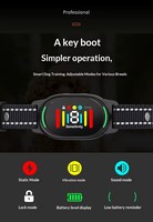 Automatisches Anti-Bell-Halsband 3 Modi Ton Vibration Statisch IPX7 Wasserdicht LCD-Display Wiederaufladbares Hunde-Bellhalsband