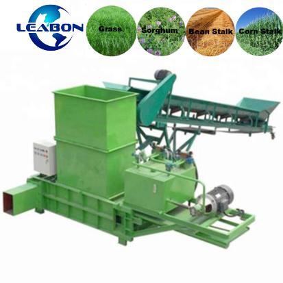China New Hydraulic Press Small Grass Straw Corn Silage Baler Machine