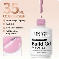 UNIGEL 35ml Gel UV Grande Capacité pour Ongles, Gel de Construction, Gel d'Extension, Tenue 45 Jours, Écologique, Sans HEMA TPO, OEM ODM Personnalisé