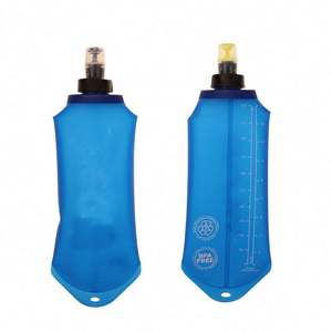 FREE SAMPLE Tpu Soft Flask Running <b>Collapsible</b> <b>Water</b> <b>Bottle</b> Hot <b>Water</b> <b>Bottle</b> with Soft Toy Cover Lid Soft Squeeze Plastic - Product Image 3
