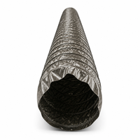 Tuyau d'air flexible industriel de haute qualité en PVC extrudé, ignifuge, antistatique, durable, pour la ventilation des mines et des tunnels